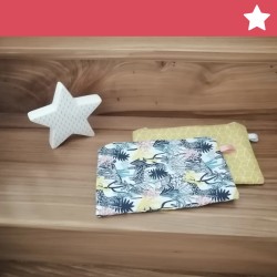 Pochette doublée en coton -...